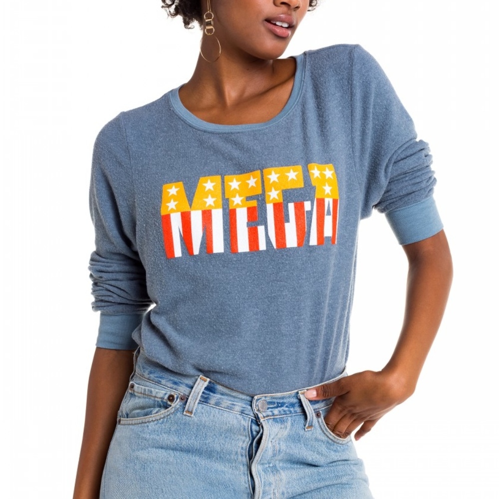 WILDFOX 'MEGA' BAGGY BEACH JUMPER SWEATSHIRT NWOT
